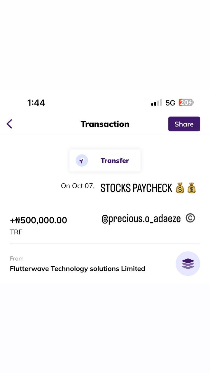 500,000 paycheck